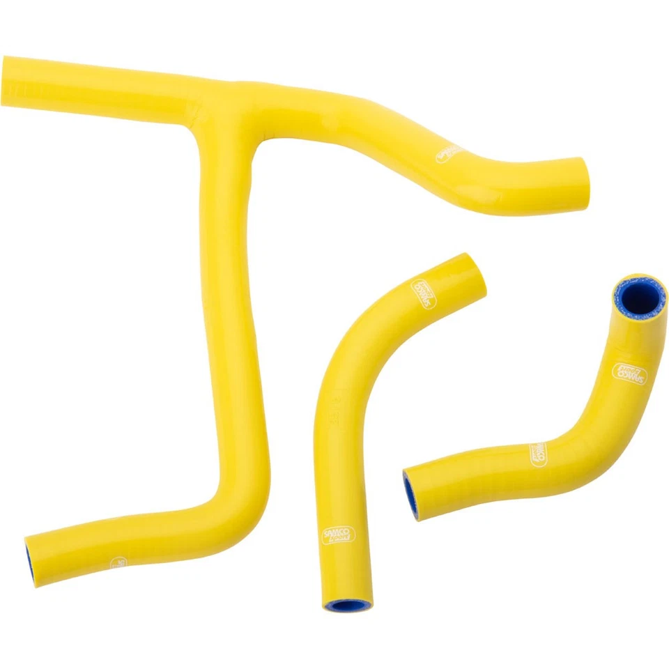 SamcoSport 散热器软管套件黄色 'Y' 比赛设计 适用于 SUZUKI RMZ450 2008-2014 — 第 1/1 张图片