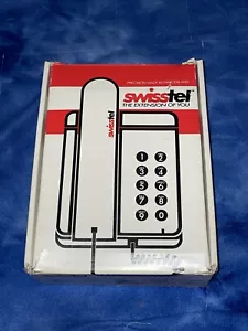 swisstel phone Grey Retro 80’s Landline Corded Not Tested - Picture 1 of 6