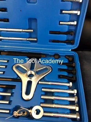 46pce HARMONIC BALANCE FLYWHEEL CRANKSHAFT GEAR PULLER TOOL LIFETIME WARRANTY - Image 1 of 4