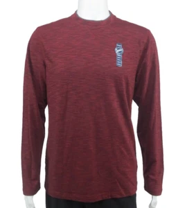 Arrow Classic Fit Long Sleeve Heritage Knits Mock Layer Crewneck Tee Small - Picture 1 of 4