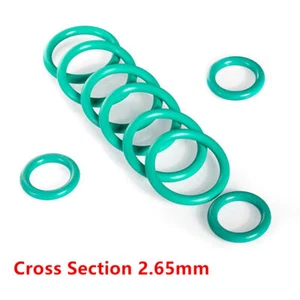 Metric Rubber FKM O Ring Seals 1.8mm Cross Section 1.8mm-100mm ID O-Rings - Picture 1 of 7