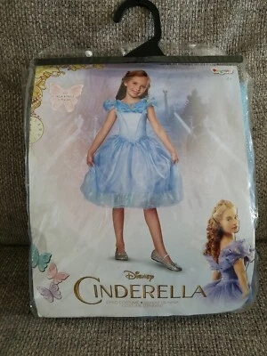 Fantasia de filme Cinderela Disney disfarçada pequena (4-6X) meninas Halloween  - Imagem 1 de 4