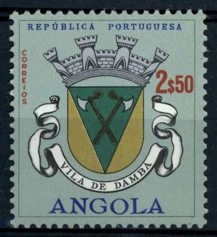 Angola 1963 SG#599, 2E50 Damba, Arms MNH #E92679 Cover