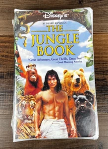 DISNEY'S RUDYARD KIPLING'S The Jungle Book (VHS, 1995) Jason Scott Lee, New - Picture 1 of 3