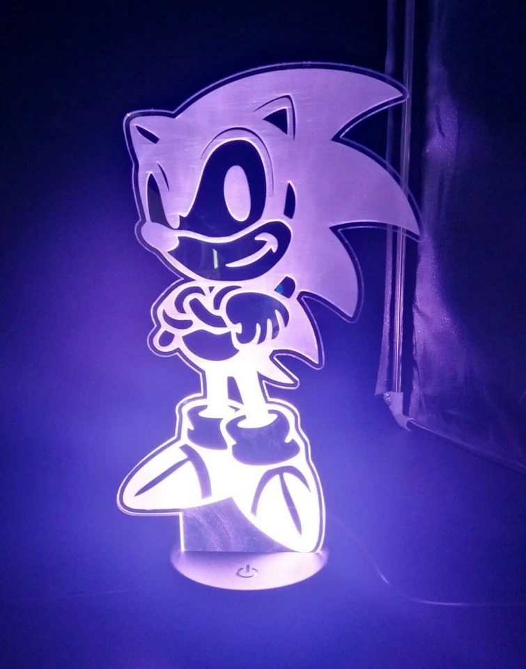 Super Mario Bros. Nintendo luce Notturna led RGB Lampada da Tavolo Ragazzi