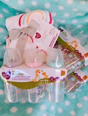 Parent's Choice Standard Bottle, 0+ Months, 5 fl oz, 3 Pack/ GIFT=Throw Blanket  - Image 1 of 4
