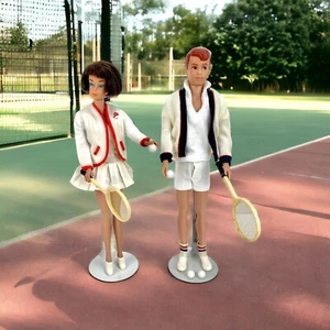 Vintage Barbie Ken 1962 Time for Tennis #790 & Tennis Anyone #0941 OUTFITS Japan - Picture 1 of 24