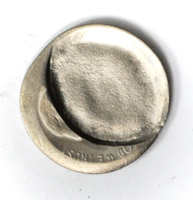 5c Jefferson Nickel Five Cents Mint Error Broad Strike Die Cap Uncirculated - Image 1 of 2