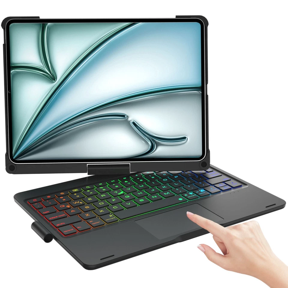 TouchPad Keyboard Case for iPad 10th & 11th Gen iPad, iPad Air 11 & iPad Pro 11 - Image 1 of 4
