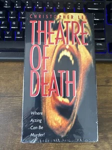 Theatre of Death (VHS, 1994) Christopher Lee - Imagen 1 de 3