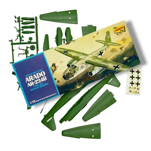 WW2 Arado AR-234B Model Kit 1/72 Lindberg Line 1972 VTG WWII German Jet Bomber - Picture 1 of 9