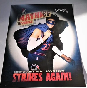 Philadelphia 76ers - Matisse Thybulle 8,5" x 11" Foto - Superhéroes "Mathief" - Imagen 1 de 2