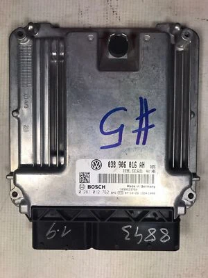 VW TRANSPORTER V T5 Furgon 7HA, 7HH, 7EA, 7EH Motorsteuergerät 14592414 - Immagine 1 di 3