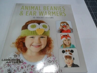 Leisure Arts Crochet books Lovie Blankets, Animal Pillows, Animal Beanies - Image 1 of 3