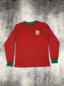 Maglia Calcio Portogallo Home 1966 Eusebio Shirt Trikot Maillot Portugal - Picture 1 of 8