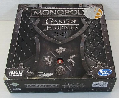 Monopoly Game of Thrones Limited Collectors Ed Plays Theme Music  UN-Played - Image 1 of 4