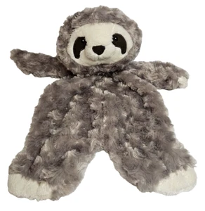 Ganz Sloth Peluche Lovey Minky Piatto A Pat Grigio Peluche Bambino 16" - Foto 1 di 10