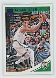 JAYSON TATUM 2018-19 PANINI DONRUSS - PRUEBA DE PRENSA PÚRPURA - 88/199 CELTICS - Imagen 1 de 2