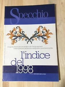 Rivista SPECCHIO della Stampa 1998 - L'Indice - Picture 1 of 1