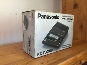 Vintage Panasonic KX-T8001B Digital Answering Machine Retro 90s - BOXED NEW NoS