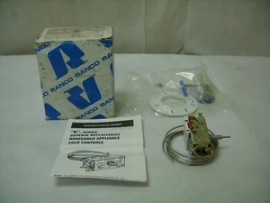 Ranco K-Series HVAC Pushbutton Defrost Switch ~ SPST -12F to 25F ~ K-253 - Picture 1 of 13