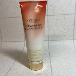 Victoria's Secret Strawberry And Champagne Fragrance Lotion 8 oz New - Picture 1 of 5