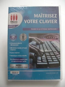 Maîtrisez votre clavier LOGICIEL BUREAUTIQUE PC CD ROM NEUF SCELLÉ secrétariat - Photo 1/5