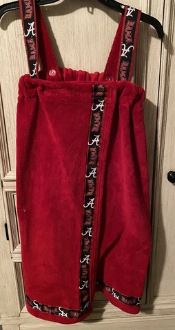 Crimson Tide Bama Plush Bath Wrap/Towel by Collegiate Delight Cover