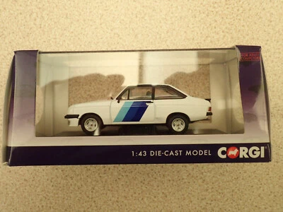 Vanguards 1:43 VA14903 Ford Escort Mk2 RS2000 X-Pack White Ltd Edn BNIB - Image 1 of 4