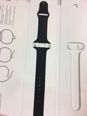 Apple Watch 42 mm negro deportivo pin de acero inoxidable -MJ4N2ZM/A 4276500-04/004 Foto 1 de 3