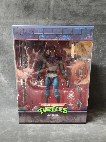 Super7 Teenage Mutant Ninja Turtles Ultimates Foot Soldier 7 Inch Action Figure Cover