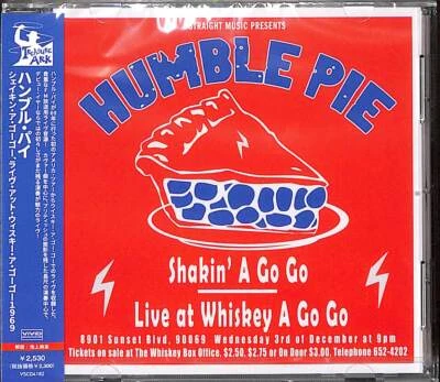 Humble Pie Live NEW CD "Live At The Whisky A-Go-Go '69" Import OBI - Image 1 of 2