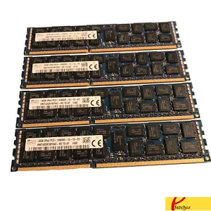 64GB (4X16GB) DDR3 1866 DIMM Apple Mac Pro Late 2013 A1481 MacPro 6,1 Memory Ram - Picture 1 of 1