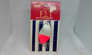 Wordens FST For Salmon & Trout Pearl/Flu 2" Wobble Trolling Spoon Fishing Lure - Picture 1 of 8
