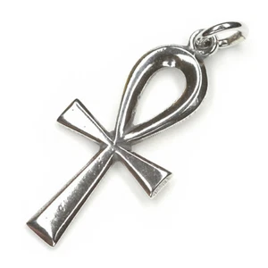 Kettenanhänger Ankh 925 Silber Oxidiert 4cm ägytischem Symbol Amulett Anhänger - Bild 1 von 1