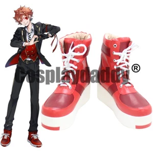 Twisted Wonderland Heartslabyul Ace Trappola Game Cosplay Shoes Boots X002 - Picture 1 of 4