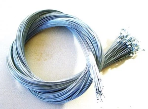 50 X INNER GEAR CABLES + 50 X INNER MTB BRAKE CABLES, GALVANISED STEEL ! - Picture 1 of 3