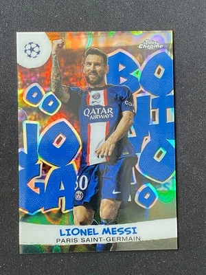 Lionel Messi 2022-23 Topps Chrome Joga Bonito SP #JB-10 - Image 1 of 2