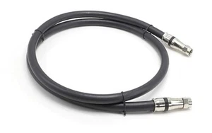RG-11 Coax Cable - F Type Compression Connector |Black| 3 FT Coaxial - Picture 1 of 9