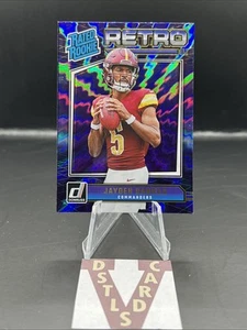 2024 Panini Donruss - JAYDEN DANIELS RETRO RATED ROOKIE #1 - Foto 1 di 3