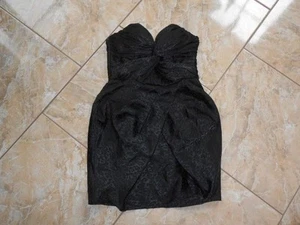 H & M Cocktail Abend Corsagen Kleid Schwarz Kleid 38 Schwarz #EB101 - Bild 1 von 1