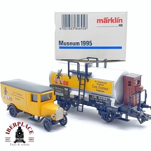 ♻️ 2ª mano - Museo Märklin 1995 vagón especial 1:87 escala H0 #E42 vagón de mercancías - Imagen 1 de 6