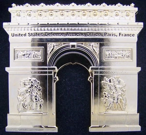 Moneta sfida US Defense Attache Office DAO Parigi Francia - Foto 1 di 2