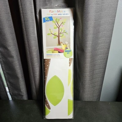 ROOM MATES XL RMK1554GM, MODERN TREE, PEEL & STICK DECALS. 50" X 36". NOB - Image 1 of 4