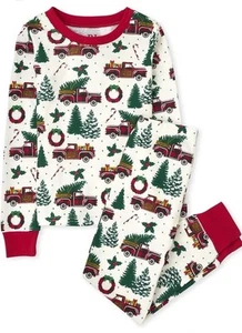 Adult Pat Pat XXL Christmas Car Tree Matching Family Pajamas Pajama Lounge - Picture 1 of 8