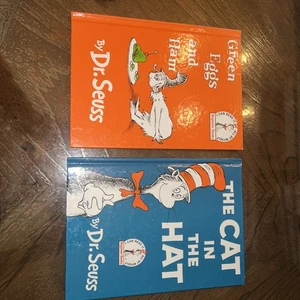 Dr Seuss The Cat in the Hat 1957 renewed 1985 Random House - Imagen 1 de 8