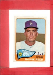 1965 Topps #544 Howie Reed VG/EX Very Good/Excellent RC Rookie Dodgers ID:69654 - Picture 1 of 2