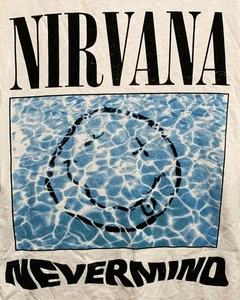 T-Shirt MED Loose Fit "Nirvana Nevermind" Rock Band T-Shirt - Bild 1 von 3