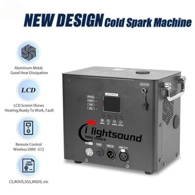 350W Mini Sparkler Firework Cold Spark Machine Battery Rechargeable sparkle - Image 1 of 4