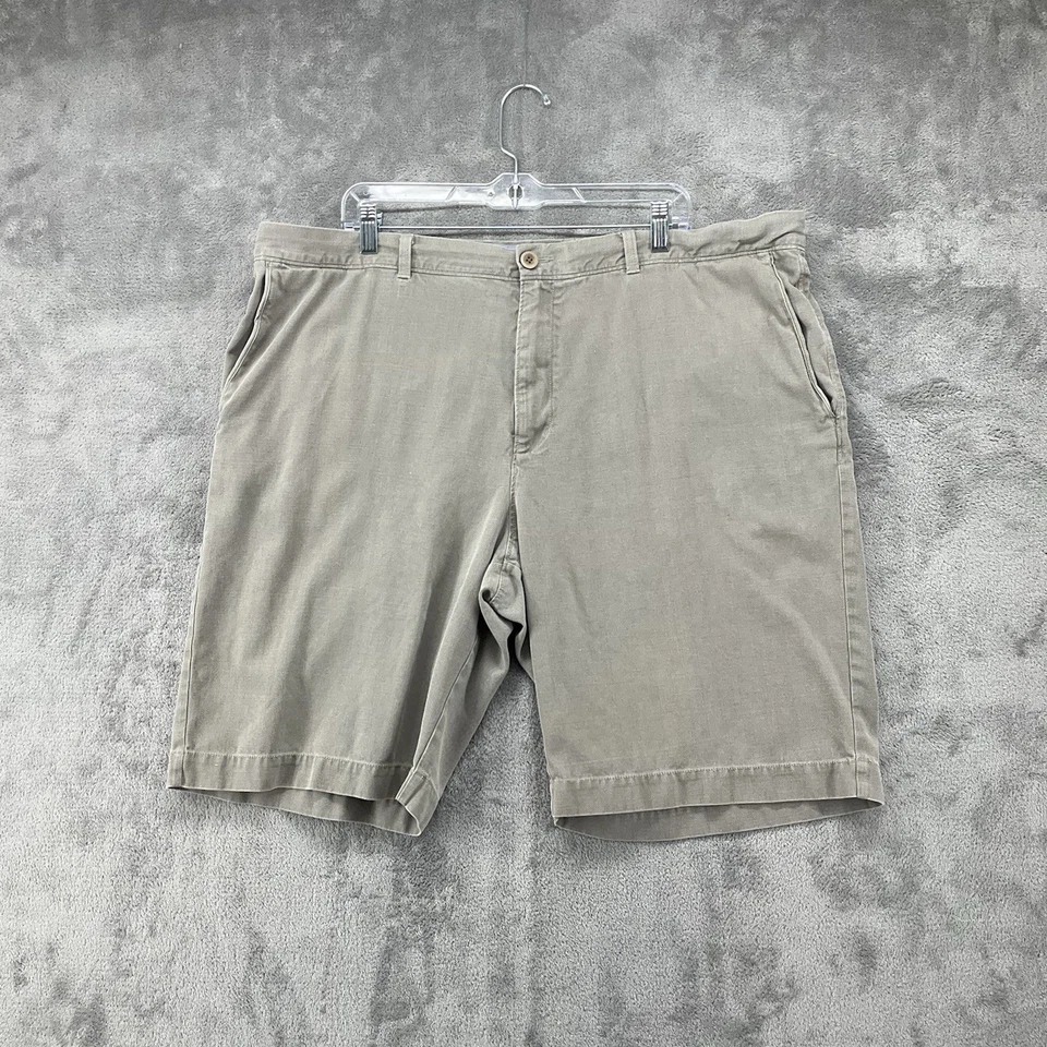 Tommy Bahama Pantalones Cortos Para Hombres 42 Gris Tostado Seda Chino Bolsillos Exterior Playa LEER Foto 1 de 4